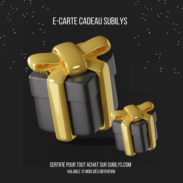 Offrir Une e-Carte Cadeau - Carte Cadeau Subilys